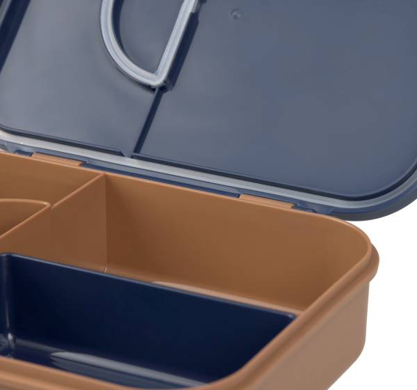 Lässig - Brotdose Bento Lunchbox - Little Gang Smile Blau